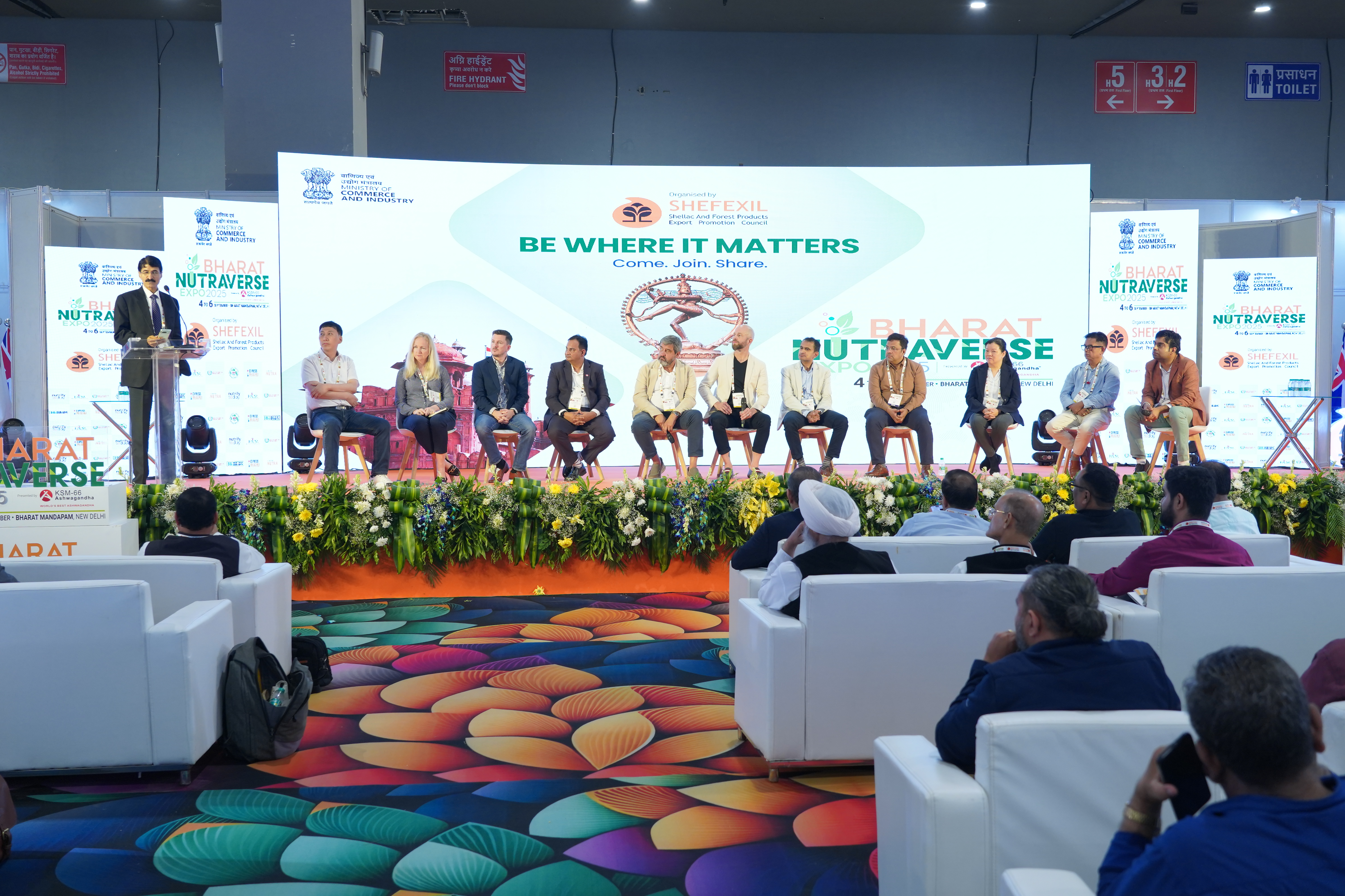 Bharat Global Health Expo Banner